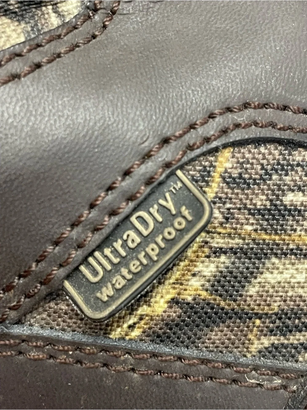 Irish Setter size 13 D Leather 1000 gram Thinsulate camo Hunting Boot-wtaerproof